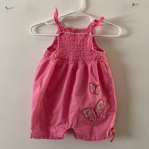 The childrens place pink butterfly outfit